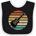 thumbnail image 3 of Inktastic Guitar Music for Guitarist Musician Boys or Girls Baby Bib, 3 of 4