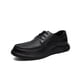 thumbnail image 1 of Zapatos de hombre primavera otoño transpirables para hombre zapatos Oxford vestido de hombre cuero casual moda negocios cordones zapatos sólidos, 1 of 5