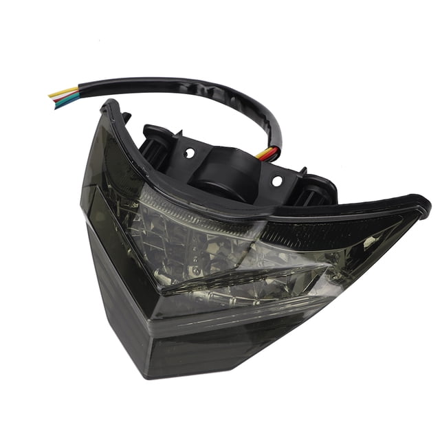 Luz trasera de motocicleta, lámpara de señal de giro de freno, rojo, amarillo, compatible con Kawasaki NINJA300 ZX-300R 13-17