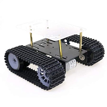 Tank Car Kit For Rduino Professio l Smart Tank Car Chassis with Double Layers, Tracked Crawler ...