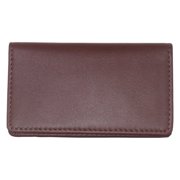 Business Card Case - Burgundy