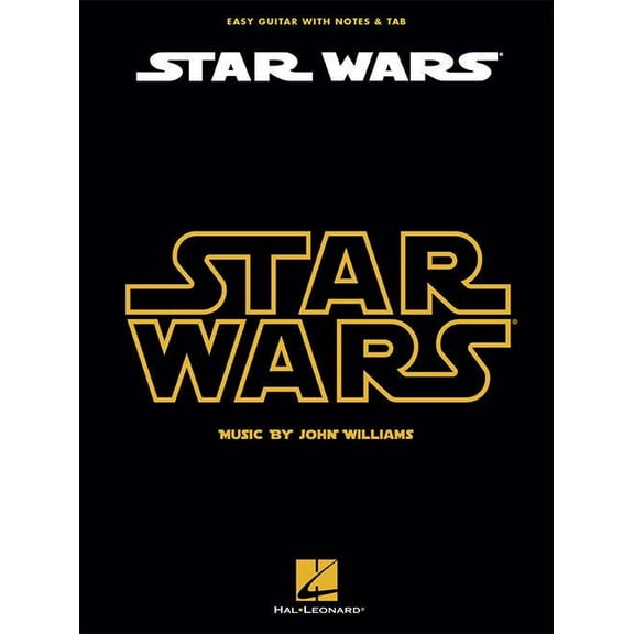 Hal Leonard Star Wars for Easy Guitar with Tab
