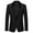 Black, variant on TBWNWG Stylish Boys Long Sleeve Lapel Formal Suit Jacket - Casual Coat for Kids - for Business School or Outdoor Events,Sizes 5-6 Years
