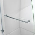 thumbnail image 5 of DreamLine Aqua Uno 56-60 in. W x 58 in. H Frameless Hinged Tub Door with Extender Panel in Chrome, 5 of 8