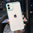 thumbnail image 1 of Color Transparent Shockproof Phone Case For iPhone 15 14 13 12 Mini 11 Pro Max XR X XS Max 6 6s 7 8 Plus SE Soft Back Cover Case, 1 of 7