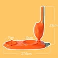 thumbnail image 5 of 2 In 1 Dumpling Maker ,Kitchen Dumpling Making Tool,Manual Dumpling Maker Mould, Baking Pastry Manual Artifact For Pressing Dumpling Skin Wrapper Mould Dough Press Maker (Orange), 5 of 5