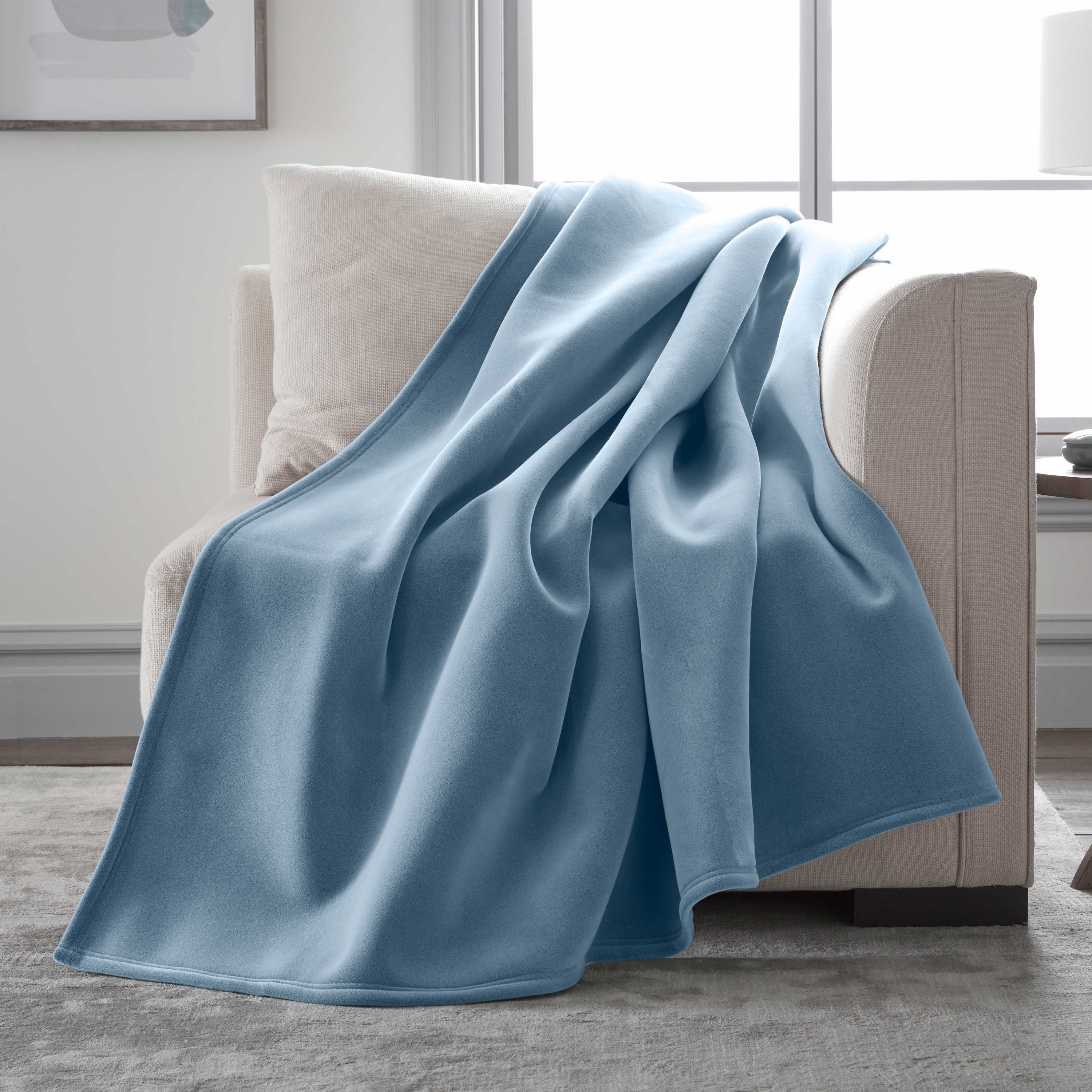 Warm Pet-Friendly Soft Insulated Home B Details about   The Original Vellux Blanket Twin 