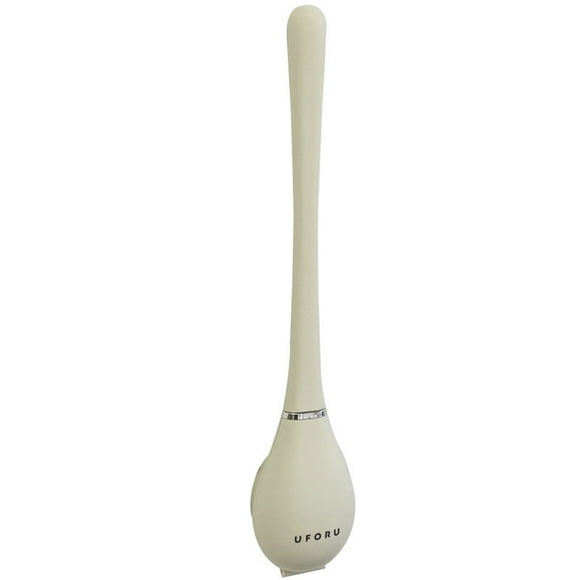 Toilet Brush Cleaner Flexible Toilet Brush with Flat and Flexible Head, Modern Toilet Brush for Wall Mounting No Drilling with Drying Stand ,Toilet Brush Set