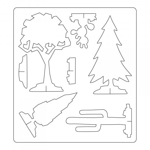 Sizzix Bigz Die - Village Landscape by Tim Holtz - Walmart.com