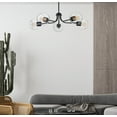 thumbnail image 2 of 21633CLBK-Maxim Lighting-Knox - 3 Light Bath Vanity-12 Inches Tall and 24.25 Inches Wide-Black Finish, 2 of 6