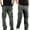 c01Green, variant on (XS-6XL) Big and Tall Men's Cargo Pants Relaxed Fit Cotton Outdoor Jogger Athletic Pants Loose Trouser Causal Straight Sweatpants Black XS