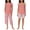 Pink, variant on Carole Hochman Ladies' Cotton Fabrication 4-piece Pajamas Set