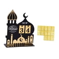 thumbnail image 4 of balikha Ramadan Advent Calendar, Islamic Mosque Party Holiday Acrylic Eid Mubarak Gift Ramadan Decoration for Farmhouse,School Castle Shaped, 4 of 9