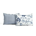 thumbnail image 3 of Lush Decor Coastal Reversible Washable Quilt Sets, Full/Queen, Indigo, 7-Pieces, 3 of 11