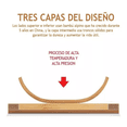 thumbnail image 3 of Tabla Para Picar 3 En 1 Alta Densidad Y Dureza Con Agarradera Colgable, Color Marron Claro, 3 of 5