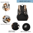 thumbnail image 4 of FORMRS Unisex School Backpack 17" Student Travel Bag with Laptop Compartment, Abstract Dots, 4 of 7