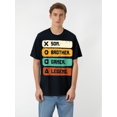 thumbnail image 1 of Camiseta de leyenda de los videojuegos para hombre y niño (NS) - 220 g - Para adultos, hombres, mujeres, adolescentes, jóvenes y ocio, 1 of 9