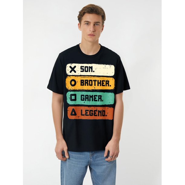 Fish Graphic Men's Short Sleeve T-shirt, Comfy Stretchy Trendy s For Summer, Casual Daily Style Fashion Clothing Tee For Adult, Men, Women, Teen, Teenager, Adolescent, Youth