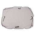 thumbnail image 4 of Xinyolin UV Blocking Waterproof Swing Chair Top Cover Balcony Canopy Dustproof Sun Shade, 4 of 5