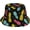 Black12, variant on Alien Cool Black Green Print Bucket Hat Fisherman Fishing Sun Cap for Adult Women Men Girl Boy Unisex