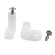 thumbnail image 2 of 50 Pcs Soporte de PCB en forma de L aislado de 20 mm de altura con tornillo, 2 of 2