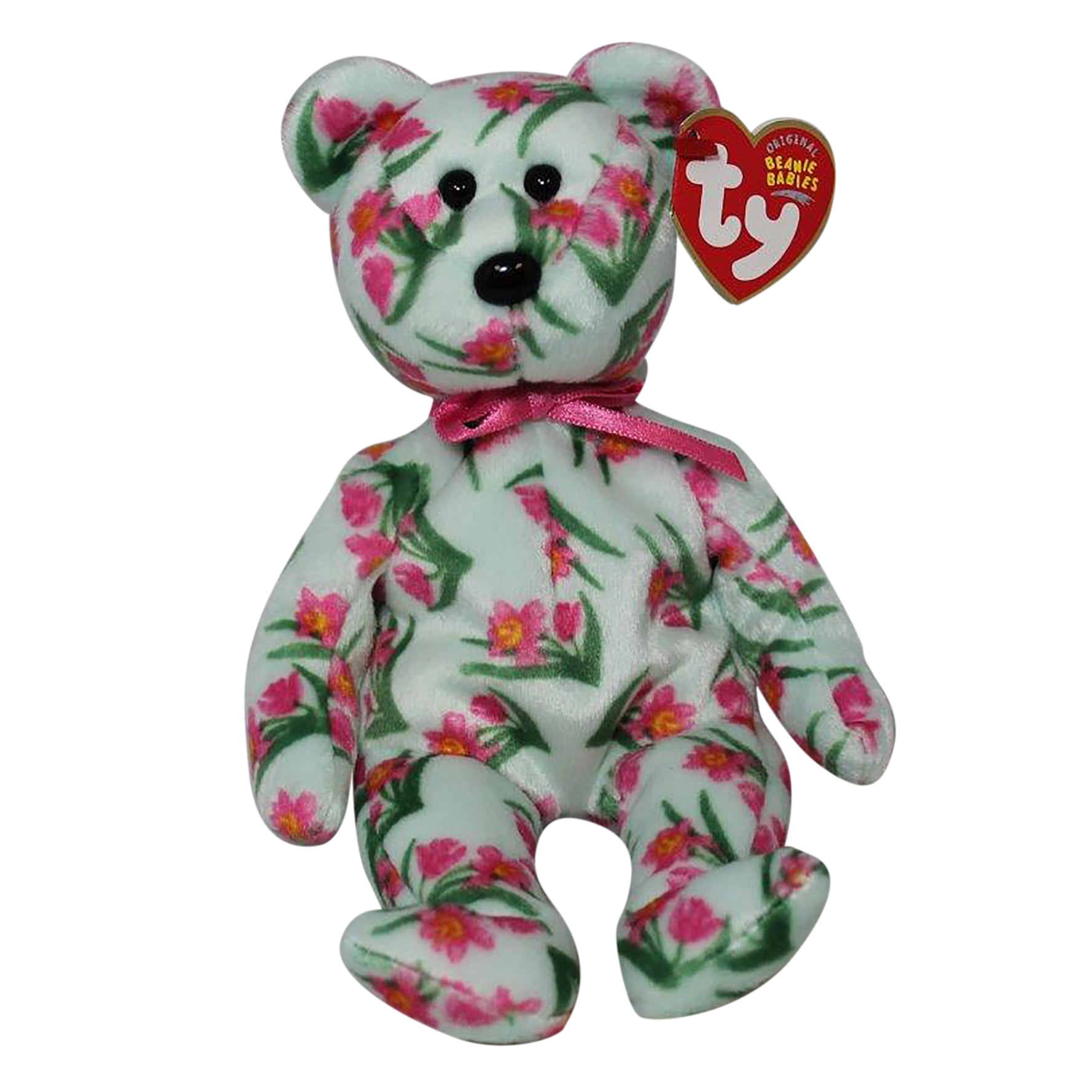 Ty Beanie Baby Hannah the Bear Japan Exclusive Stuffed Animal MWMT s Walmart