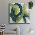 thumbnail image 6 of Wexford Home Verdigris Motion IV-Premium Gallery Wrapped Canvas, 40" x 40" - Ready to Hang, 6 of 8