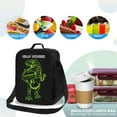 thumbnail image 6 of Horeoi DINOSAUR IN SPACE Pattern Insulated Thermal Lunch Bag with Leakproof Compartments for Office School Picnic Reusable Oxford Tote, 6 of 7