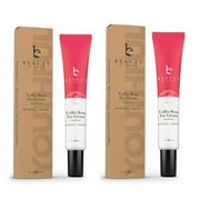 Beauty by Earth Under Eye Cream - Made with Natural & Organic Ingredients, For Dark Circles and Under Eye Bags Treatment, Eye Cream Improvement of Puffiness and Wrinkle (2 pack)