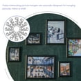 thumbnail image 2 of Miangastore 16 Pairs Heavy Duty Picture Hangers Interlocking Photo Frame Hooks Mounting Hooks, 2 of 9