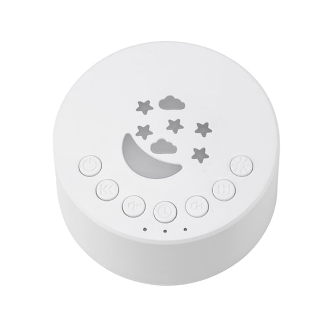 Baby Sleep Machine 300mAh White Noise Machine 18 Sonidos relajantes para viajes a casa Hugtrwg Nuevos Originales