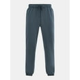 thumbnail image 2 of (2 pack) No Boundaries All Gender Soft Fleece Jogger Pants, 30" Inseam, Men's and Big Men's, 2 of 5