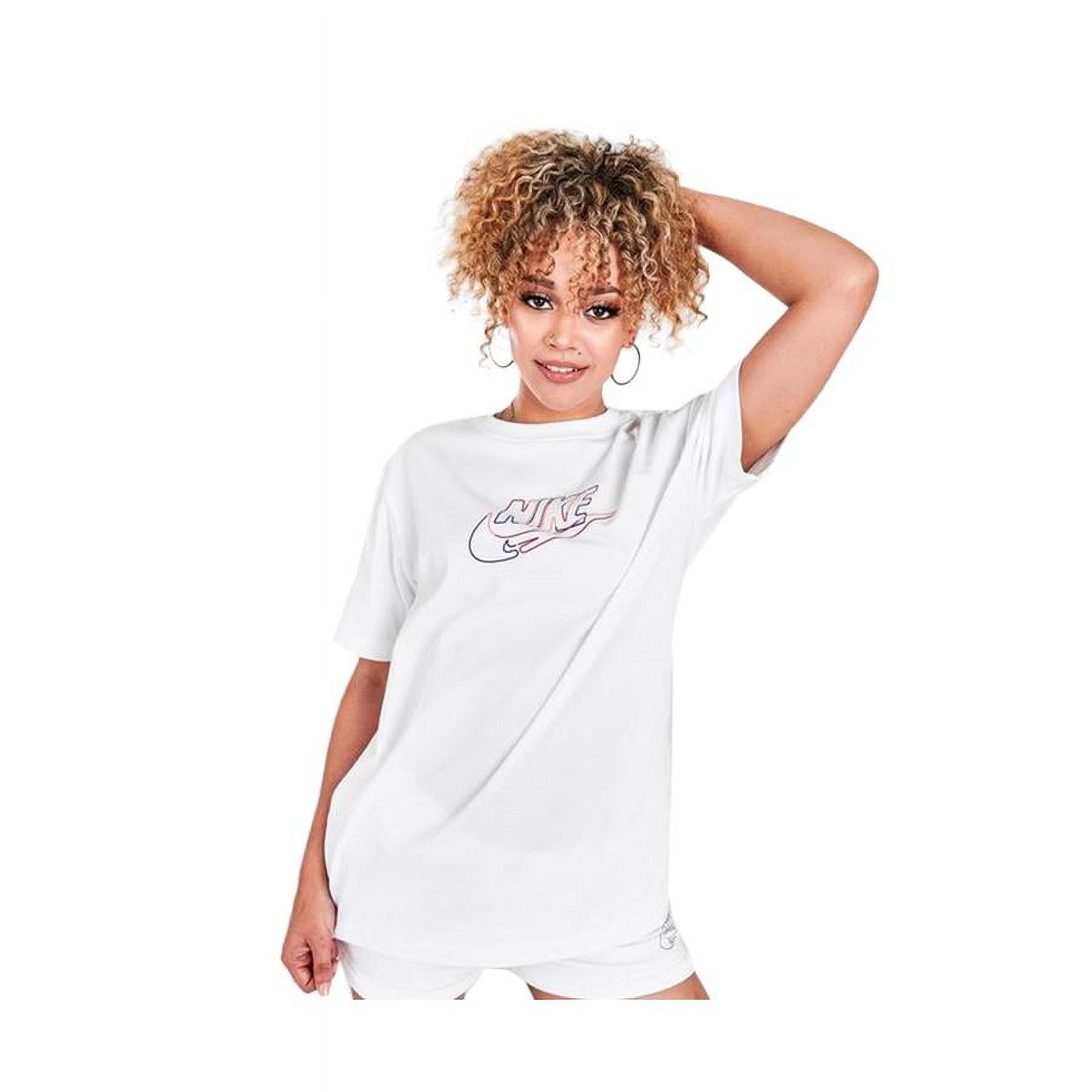 Nike Plus Fut Women's Relaxed Fit T-Shirt Multicolor photo 2