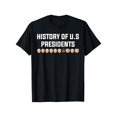thumbnail image 1 of 100% Cotton Printing History Of U.s Presidents T-Shirt, 1 of 6