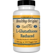 Healthy Origins Setria L-Glutathione Reduced - 500 mg - 150 Caps