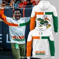 thumbnail image 2 of Sudadera con capucha de fútbol Miami Tornado 24/25, conjuntos familiares a juego, deportes, ocio, exteriores, camisetas para hombres y mujeres, 2 of 4