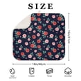 thumbnail image 4 of Pioneer Flower Floral Print Pattern Kitchen Dish Drying Mat 1 Pack, Ultra Absorbent Microfiber Drainer Mat, 16"x18", 4 of 6