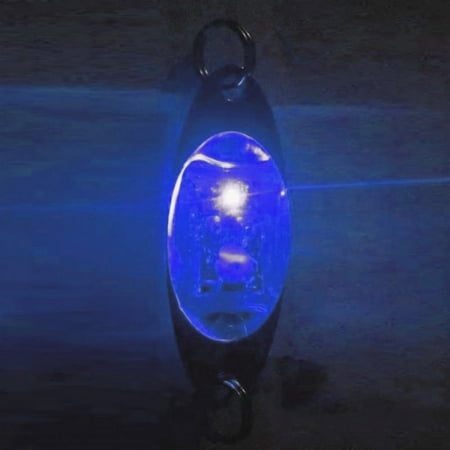 LED Fishing Lamp Lures Deep Drop Fishing Lights LED Fishing Spoons Underwater Flasher Diamond Lights Trolling Lures Halibut Rig