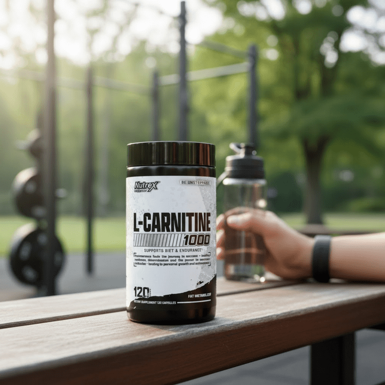 Nutrex Research L-Carnitine 1000 Fat Metabolism Energy Support 120