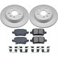 thumbnail image 2 of PowerStop Rear Geomet Coated Brake Rotor and Pad Kit Fits: CHEVROLET Select Models CRK7896, 2 of 5