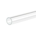 thumbnail image 1 of Unique Bargains Tube Rigide Transparent 10mm (25/64 Pieds')ID x 12mm(15/32 Pieds')OD x 10 Pouces Longueur Tube Rigide en Plastique Rond, 1 of 6