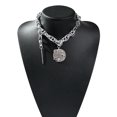 thumbnail image 3 of Collier de Charme Punk Alliage Exagéré Gros Pendentif Collier Chaîne Collier, 3 of 8