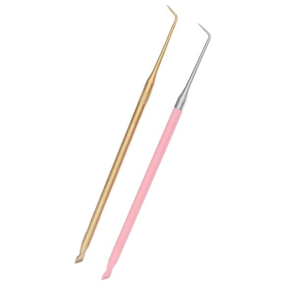Herramienta separadora de pestañas de acero inoxidable, 2 piezas B6, herramienta para permanente de pestañas, herramienta para levantamiento de pestañas, herramienta para tinte, elegante y moderna