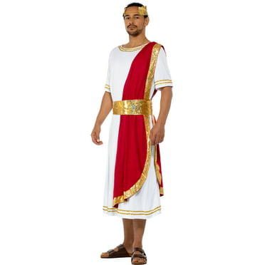 Greek God Toga Adult Costume - Walmart.com
