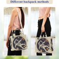 thumbnail image 4 of FORMRS Womens Corduroy Tote Bag Crossbody Shoulder Handbag with Pocket, Astronaut Floating, 4 of 7