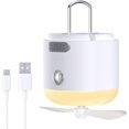 thumbnail image 1 of Camping Light 4 in 1 Camping Light with Fan and Smart Humidifier Rechargeable Camping Light and Lantern for Outdoor Camping Hiking Emergency Daily Use, 1 of 4