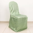 thumbnail image 2 of Efavormart Sage Green Crinkle Crushed Taffeta Banquet Chair Cover, Reusable Wedding Chair Cover, 2 of 5