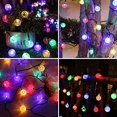 thumbnail image 2 of Solar Fairy Lights, 50 LED 7M/23FT Solar String Lights Waterproof 8 Modes Solar Powered Fairy Lights for Festival Decoration(Multi Colour), 2 of 7