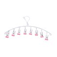 thumbnail image 5 of 2pcs Stainless Steel Drying Rack with 8 Clothespins Windproof for Sock, 5 of 5