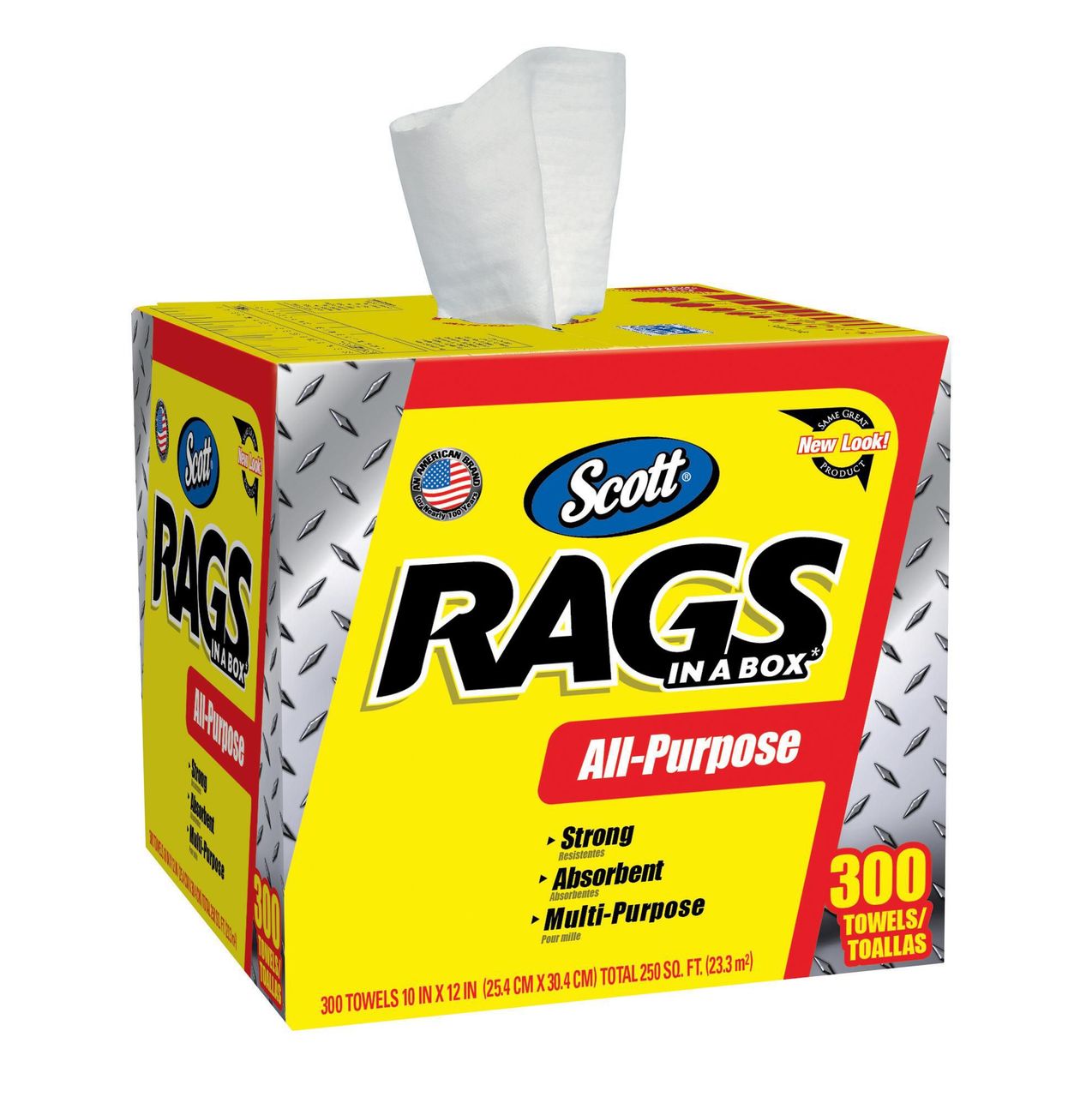 Product of Scott Rags in a Box 300Sheet Paper Towel Roll